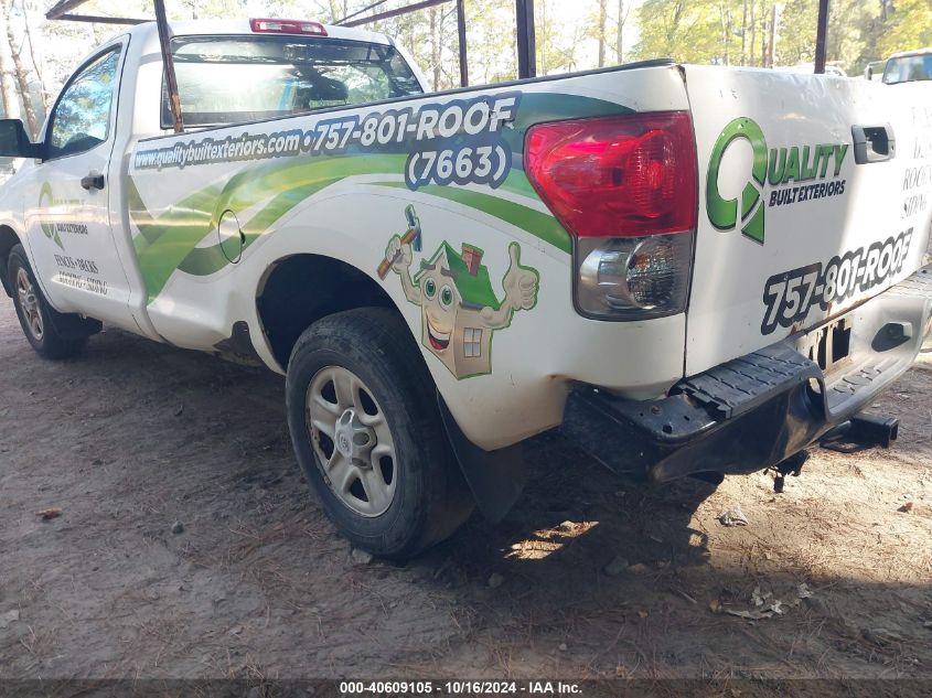 2007 Toyota Tundra Base V6 VIN: 5TFLU52137X001813 Lot: 40609105