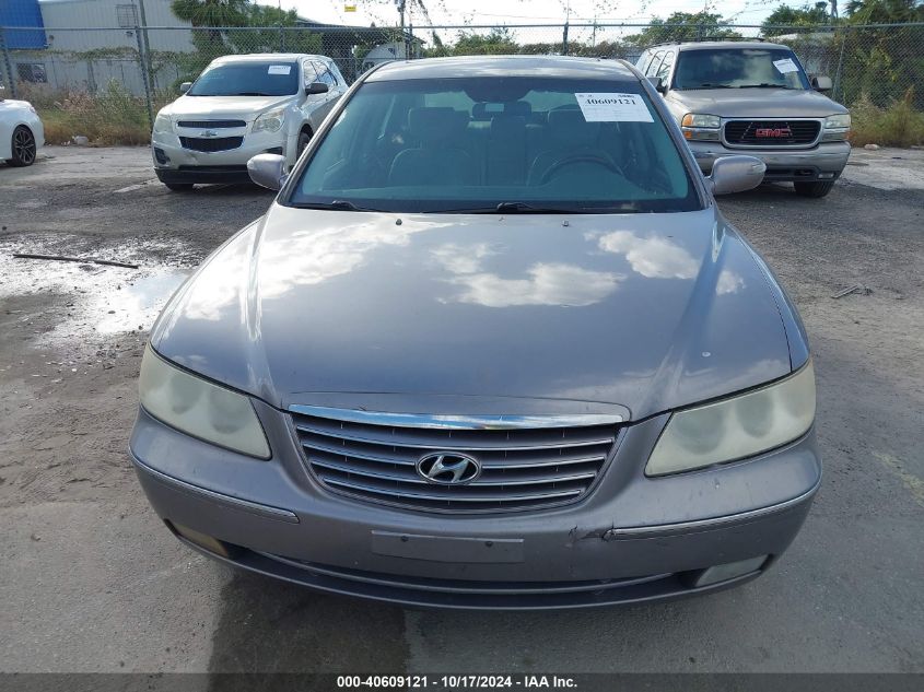 2008 Hyundai Azera Limited VIN: KMHFC46F58A295828 Lot: 40609121