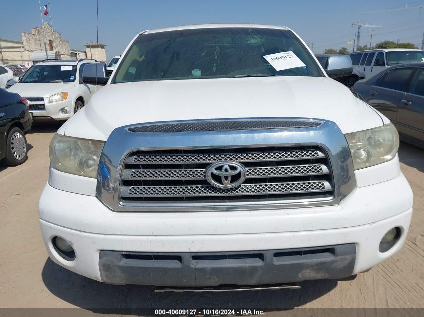 2007 Toyota Tundra Limited 5.7L V8 VIN: 5TBEV58177S465165 Lot: 40609127