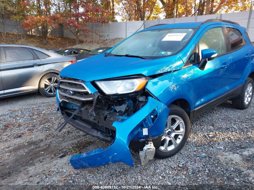 2018 Ford Ecosport Se VIN: MAJ6P1UL8JC210531 Lot: 40609132