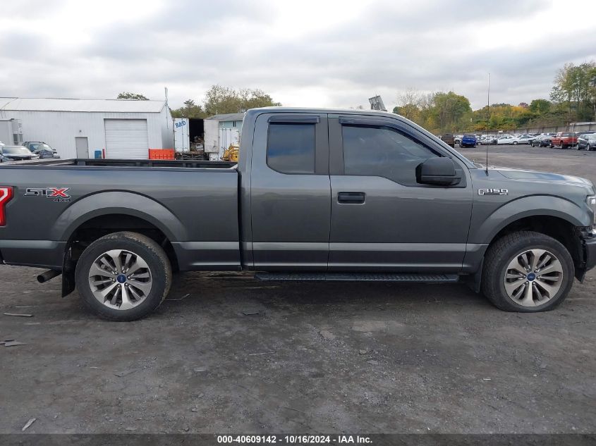 2018 Ford F-150 Xl VIN: 1FTEX1EP3JFE35011 Lot: 40609142