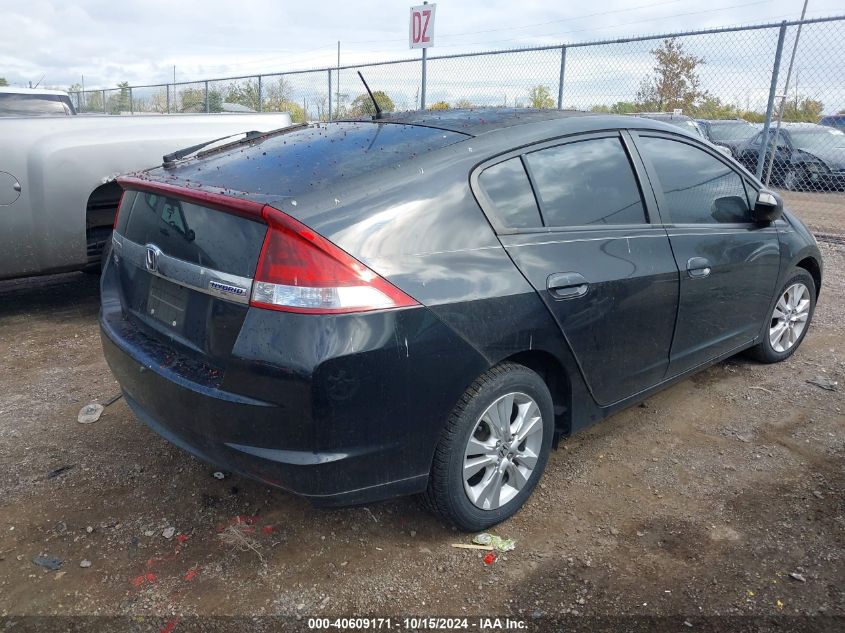 2012 Honda Insight Ex VIN: JHMZE2H75CS003277 Lot: 40609171