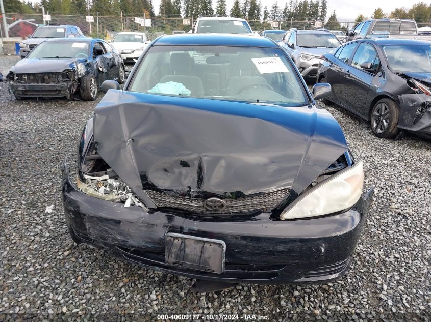 2003 Toyota Camry Le/Xle/Se VIN: 4T1BE32K63U134899 Lot: 40609177