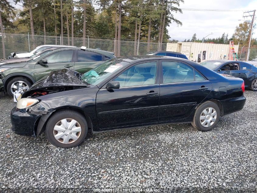 2003 Toyota Camry Le/Xle/Se VIN: 4T1BE32K63U134899 Lot: 40609177