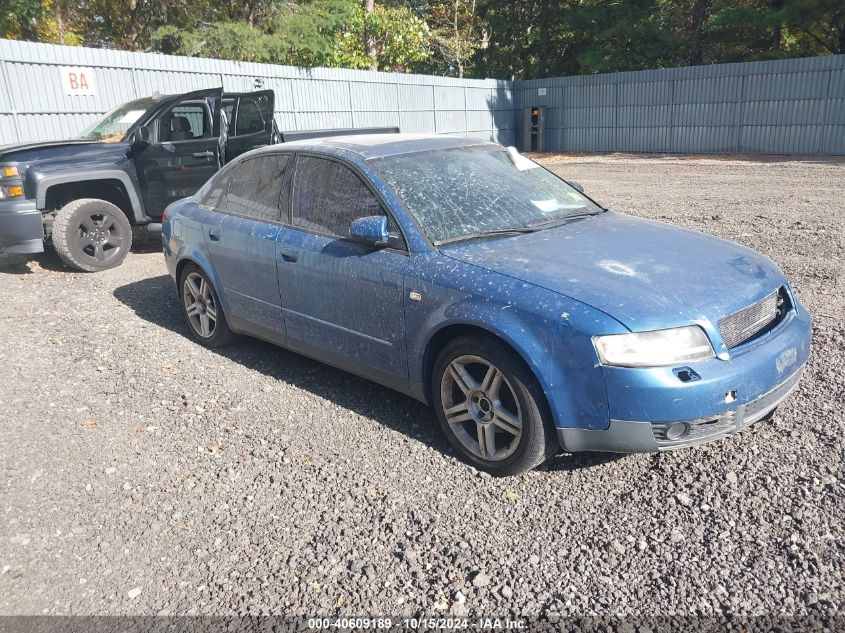 2002 Audi A4 1.8T VIN: WAULC68E72A212671 Lot: 40609189