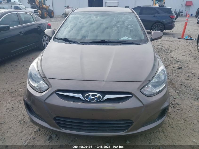 2012 Hyundai Accent Gs VIN: KMHCT5AE3CU011370 Lot: 40609195