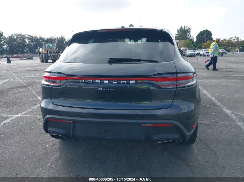 2022 Porsche Macan VIN: WP1AA2A54NLB00517 Lot: 40609205