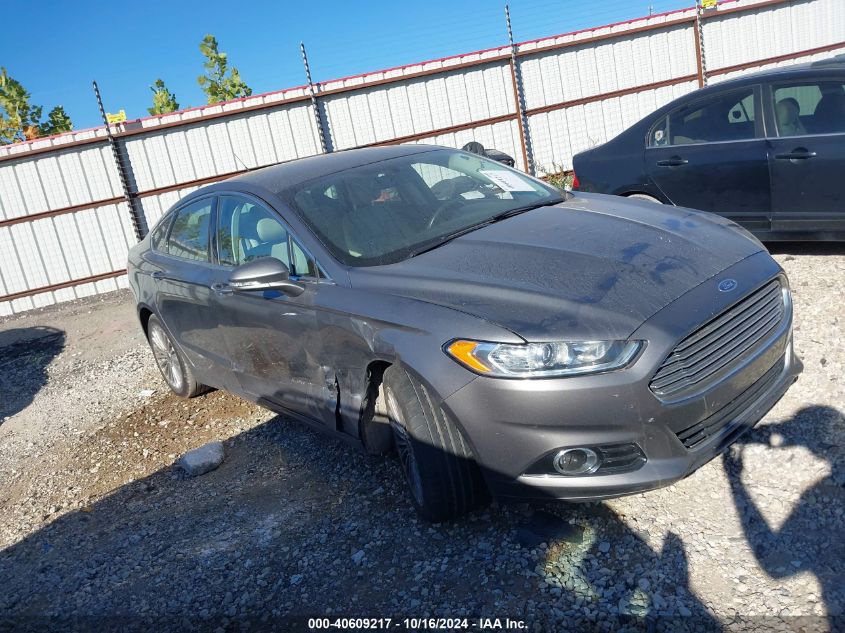 VIN 3FA6P0K92ER364855 2014 Ford Fusion, Titanium no.1