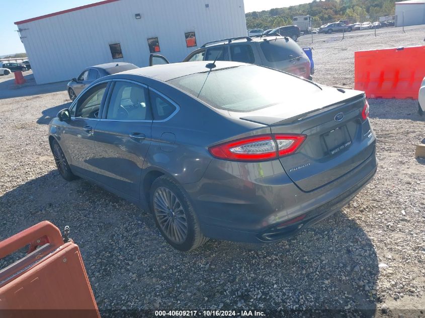 VIN 3FA6P0K92ER364855 2014 Ford Fusion, Titanium no.3