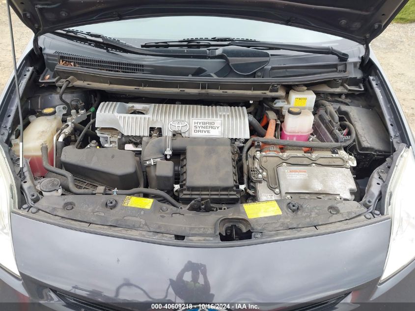 2012 Toyota Prius Two VIN: JTDKN3DU6C1556515 Lot: 40609218