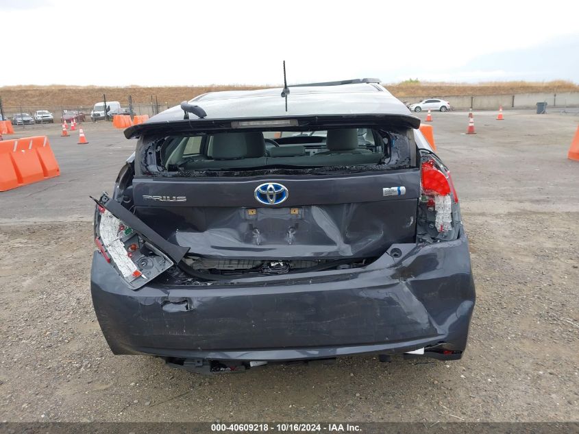 2012 Toyota Prius Two VIN: JTDKN3DU6C1556515 Lot: 40609218