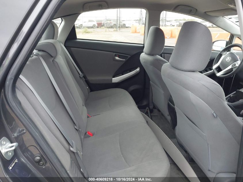 2012 Toyota Prius Two VIN: JTDKN3DU6C1556515 Lot: 40609218