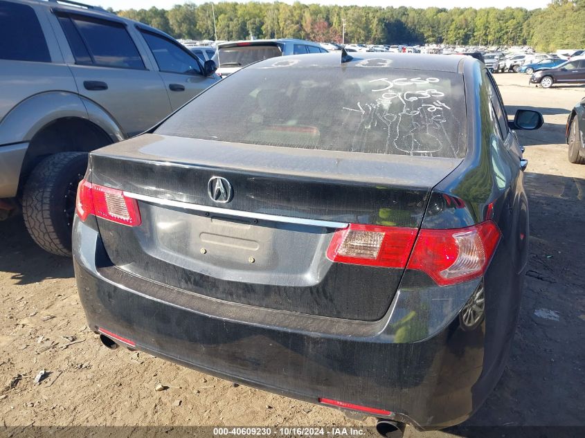 2012 Acura Tsx 2.4 VIN: JH4CU2F45CC029633 Lot: 40609230