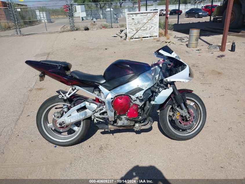 2003 Yamaha Yzfr1 VIN: JYARN10EX3A011317 Lot: 40609237