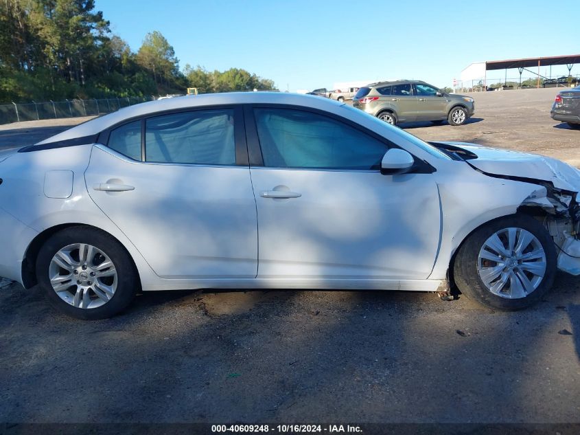 2020 Nissan Sentra S Xtronic Cvt VIN: 3N1AB8BV9LY311980 Lot: 40609248