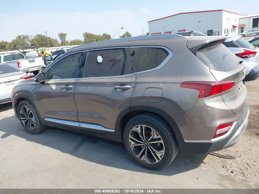 2019 Hyundai Santa Fe Ultimate 2.0T VIN: 5NMS53AA7KH026732 Lot: 40609282