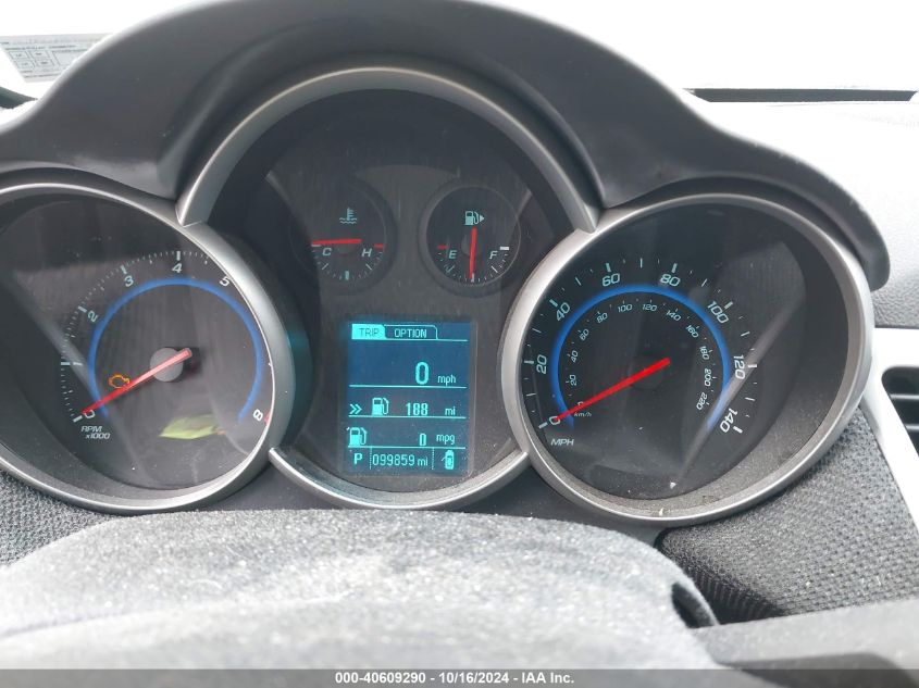 2016 Chevrolet Cruze Limited 1Lt Auto VIN: 1G1PE5SB8G7167292 Lot: 40609290