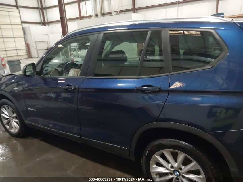 2017 BMW X3 xDrive28I VIN: 5UXWX9C56H0T04395 Lot: 40609297