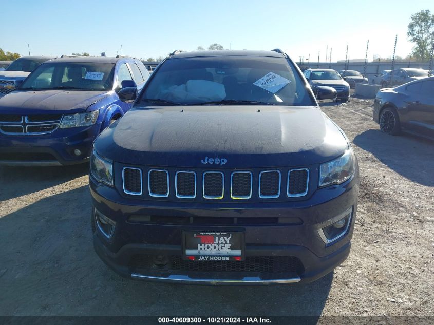 2021 Jeep Compass Limited VIN: 3C4NJDCB4MT527636 Lot: 40609300