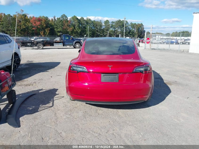 2023 TESLA MODEL 3 REAR-WHEEL DRIVE - 5YJ3E1EAXPF412993