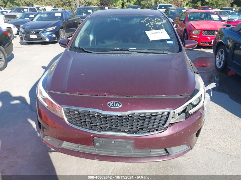 2018 Kia Forte Lx VIN: 3KPFK4A7XJE228278 Lot: 40609342