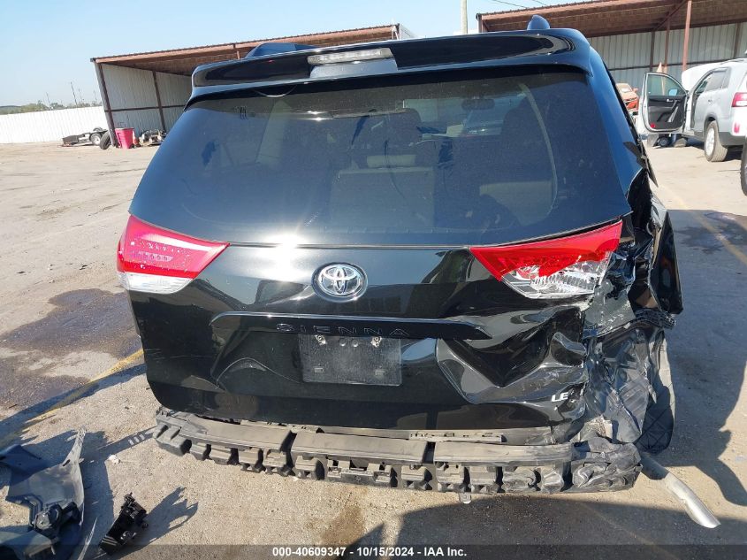 2013 Toyota Sienna Le V6 8 Passenger VIN: 5TDKK3DC4DS362473 Lot: 40609347