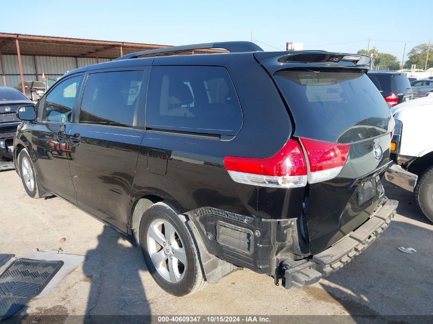 2013 Toyota Sienna Le V6 8 Passenger VIN: 5TDKK3DC4DS362473 Lot: 40609347