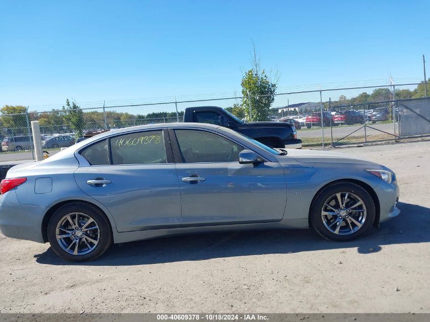 2017 Infiniti Q50 3.0T Signature Edition VIN: JN1EV7AR7HM840443 Lot: 40609378