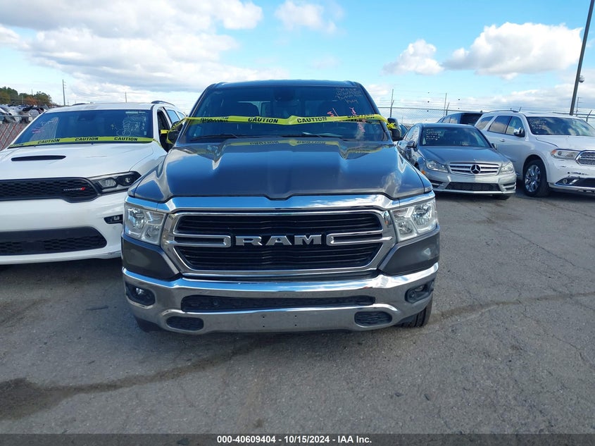 2019 Ram 1500 Big Horn/Lone Star 4X4 5'7 Box VIN: 1C6SRFFT9KN918863 Lot: 40609404