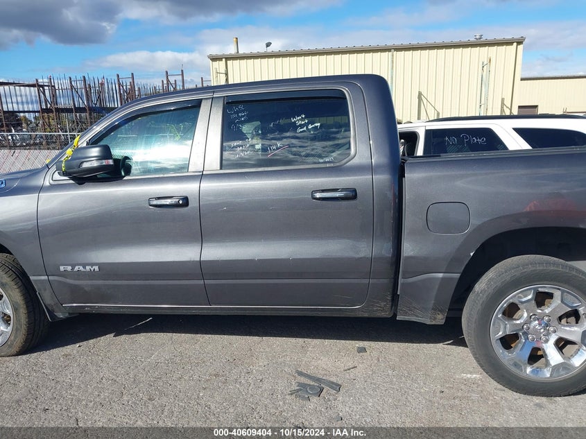 2019 Ram 1500 Big Horn/Lone Star 4X4 5'7 Box VIN: 1C6SRFFT9KN918863 Lot: 40609404