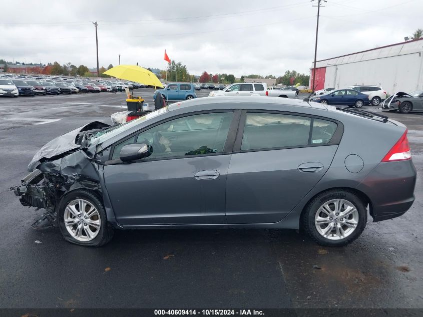 2010 Honda Insight Ex VIN: JHMZE2H73AS038185 Lot: 40609414