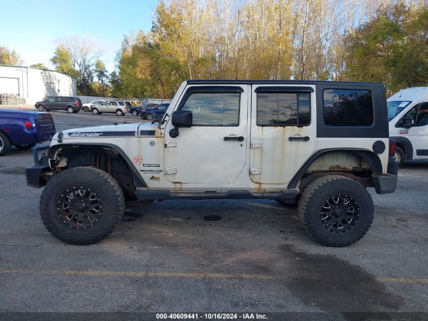 2010 Jeep Wrangler Unlimited Sport VIN: 1J4BA3H13AL215032 Lot: 40609441