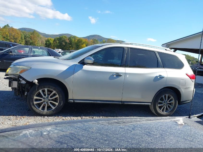 2013 Nissan Pathfinder Sv VIN: 5N1AR2MN3DC610776 Lot: 40609445