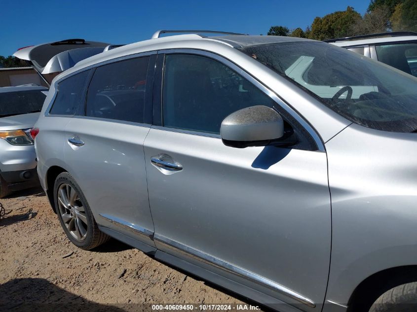 2013 Infiniti Jx35 VIN: 5N1AL0MN5DC344070 Lot: 40609450