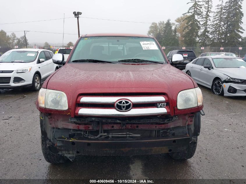 2006 Toyota Tundra Sr5 V8 VIN: 5TBRT341X6S478055 Lot: 40609456