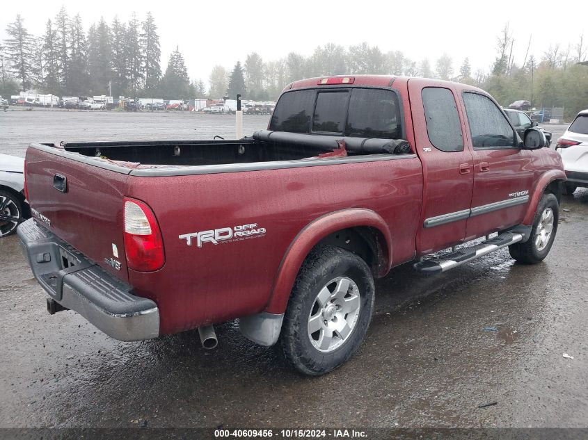 2006 Toyota Tundra Sr5 V8 VIN: 5TBRT341X6S478055 Lot: 40609456