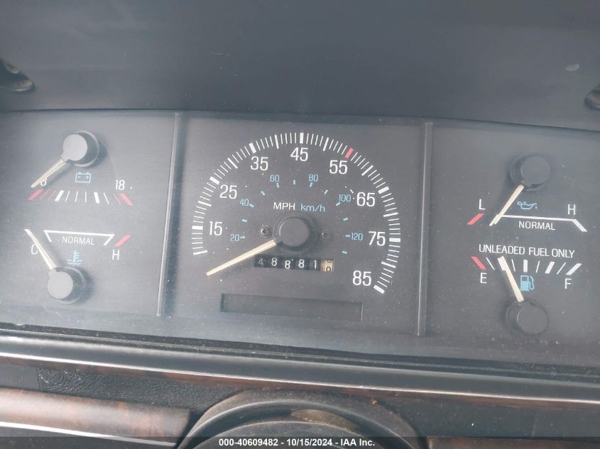 1990 Ford F150 VIN: 1FTDF15YXLNA43479 Lot: 40609482