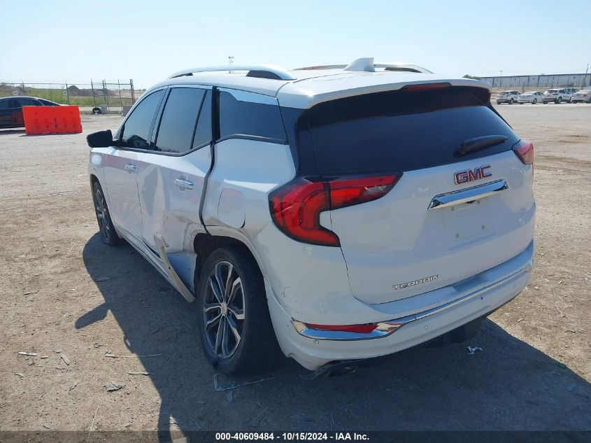 2020 GMC Terrain Fwd Denali VIN: 3GKALSEX9LL326632 Lot: 40609484