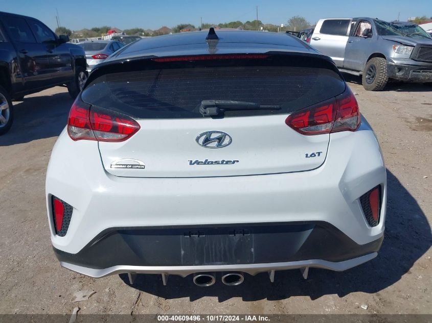 2019 Hyundai Veloster Turbo Ultimate VIN: KMHTH6AB7KU011268 Lot: 40609496