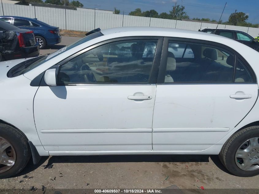 2003 Toyota Corolla Le VIN: 1NXBR32E73Z138619 Lot: 40609507