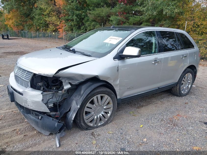 2010 Lincoln Mkx VIN: 2LMDJ8JC7ABJ29102 Lot: 40609527