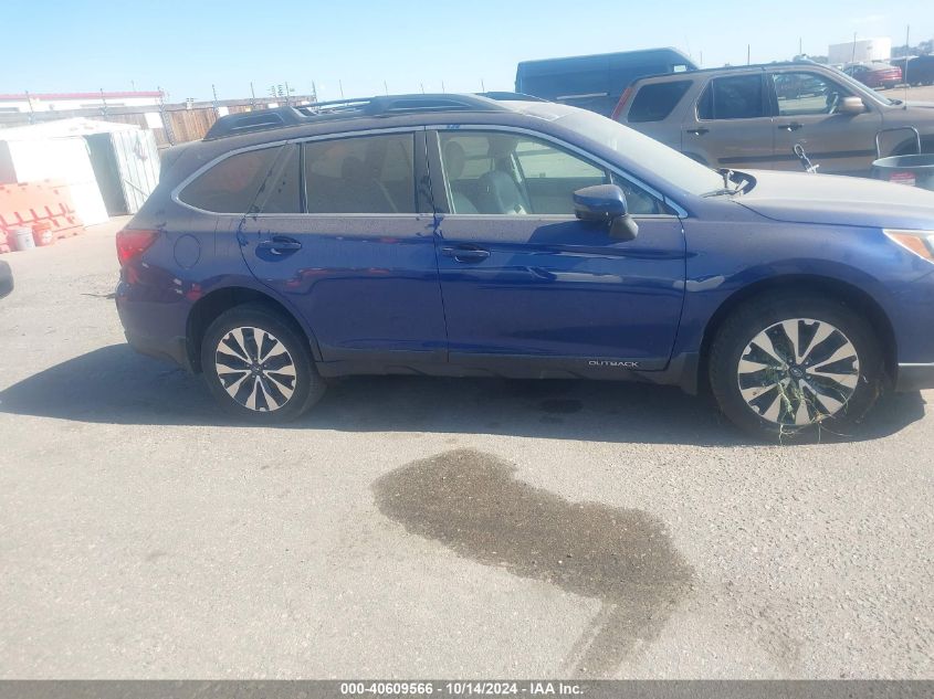 2017 Subaru Outback 2.5I Limited VIN: 4S4BSANC3H3253024 Lot: 40609566