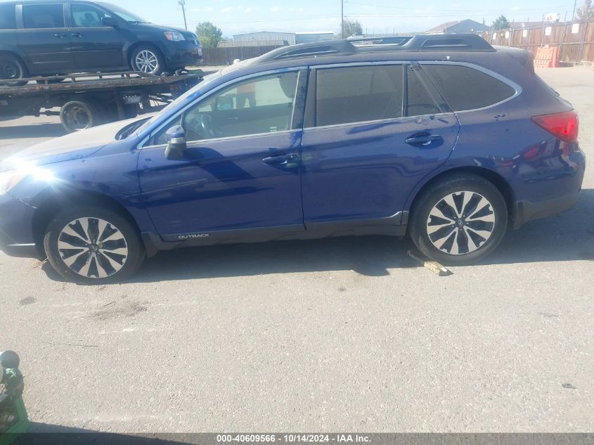 2017 Subaru Outback 2.5I Limited VIN: 4S4BSANC3H3253024 Lot: 40609566