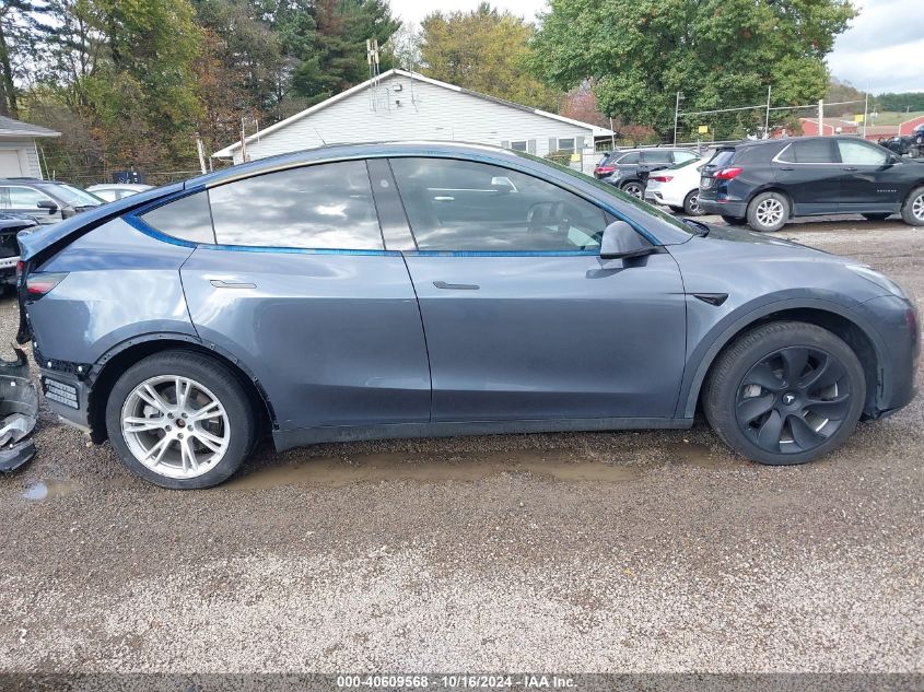 2023 Tesla Model Y Awd/Long Range Dual Motor All-Wheel Drive VIN: 7SAYGDEE7PA172421 Lot: 40609568