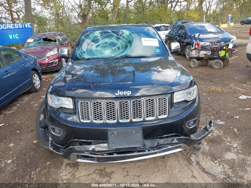 2015 Jeep Grand Cherokee Overland VIN: 1C4RJFCM5FC239217 Lot: 40609571