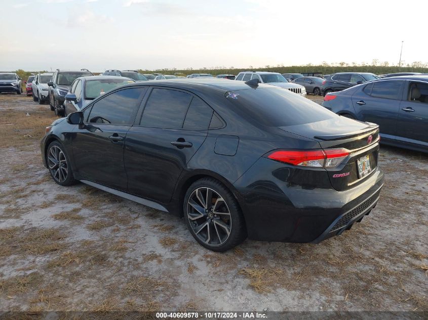 2020 Toyota Corolla Se/Night Shade VIN: JTDS4RCE3LJ020492 Lot: 40609578