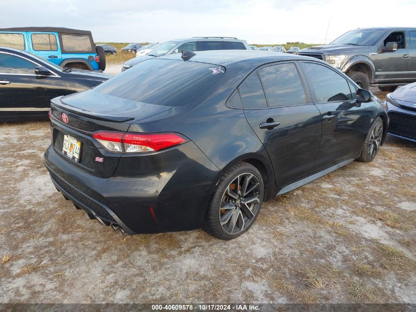 2020 Toyota Corolla Se/Night Shade VIN: JTDS4RCE3LJ020492 Lot: 40609578