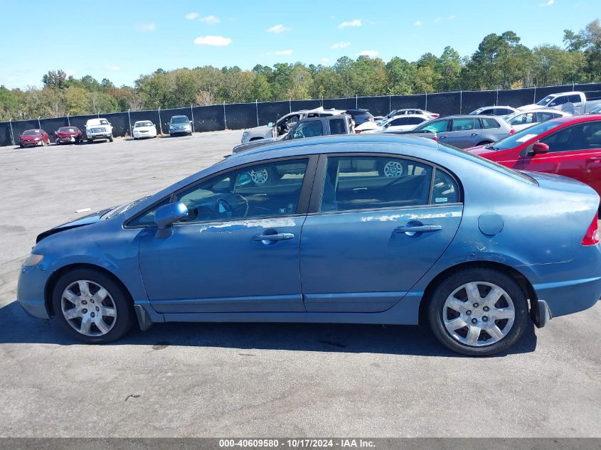 2008 Honda Civic Lx VIN: 1HGFA16578L080506 Lot: 40609580