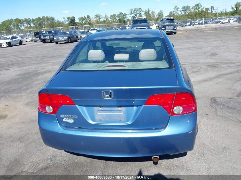 2008 Honda Civic Lx VIN: 1HGFA16578L080506 Lot: 40609580