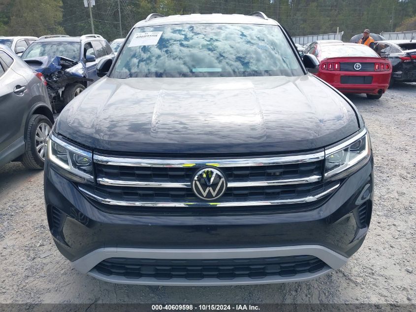 2021 Volkswagen Atlas 2.0T Se VIN: 1V2LP2CA1MC592178 Lot: 40609598